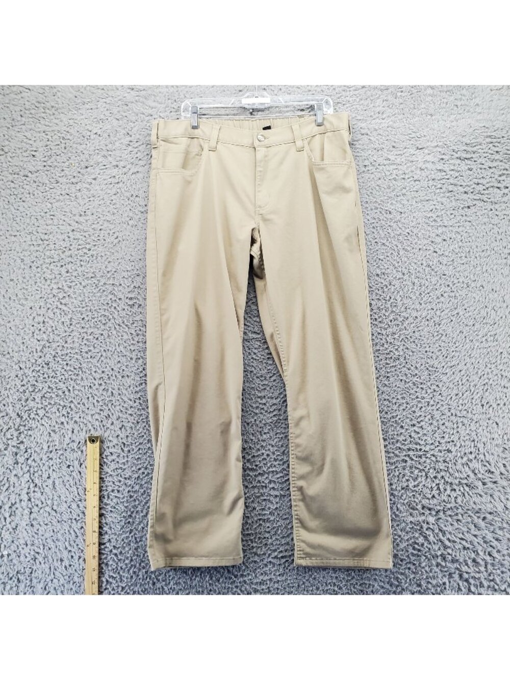 Carhartt Pants Mens 36x30 Tan Relaxed Fit 5-Pocket Durable Blend